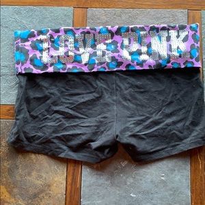 Victoria’s Secret Pink yoga shorts